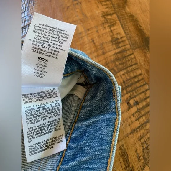 Mother SNACKS pleated front jeans - Picture 9 of 10